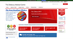 Desktop Screenshot of didsburymedicalcentre.co.uk